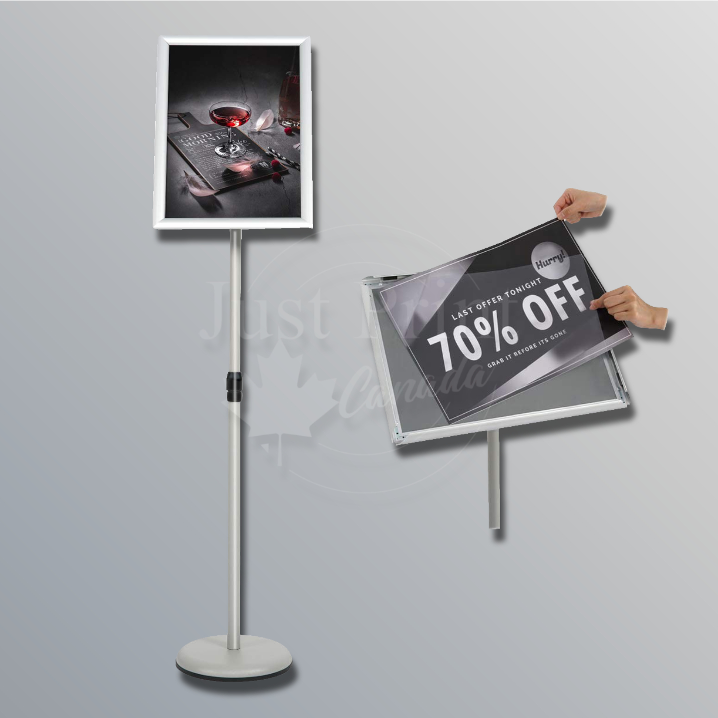 Floor Stand Sign Printing - Image 2