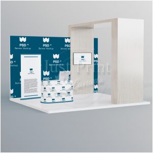 Instant Trade Show Backdrop
